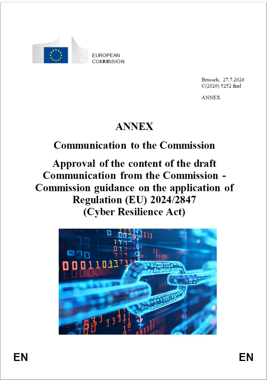 Linee guida applicazione Cyber Resilience Act Linee guida applicazione Cyber Resilience Act